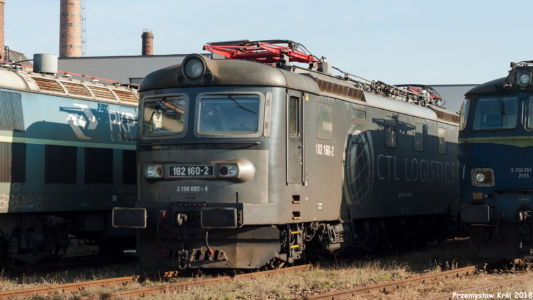 182 160-2 | Zduńska Wola Karsznice Lokomotywownia PKP Cargo