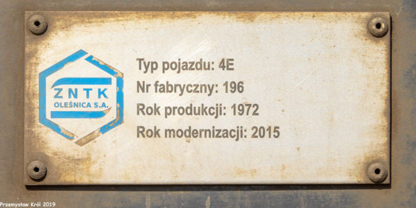 EU07-196 | Zduńska Wola Karsznice Lokomotywownia