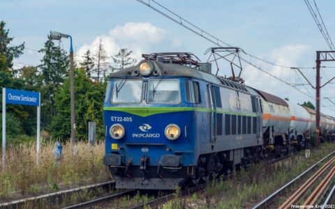 ET22-805 | Stacja Chorzew Siemkowice