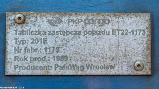 ET22-1173 | Stacja Chorzew Siemkowice