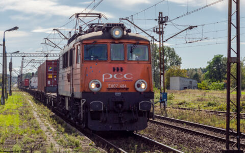 EU07-484 | Stacja Chorzew Siemkowice