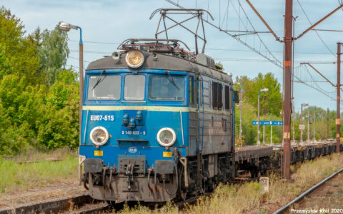EU07-515 | Stacja Chorzew Siemkowice