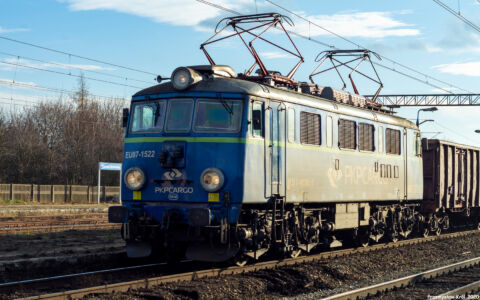 EU07-1522 | Stacja Chorzew Siemkowice