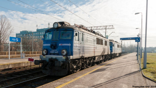 EU07-443 | Stacja Łódź Kaliska