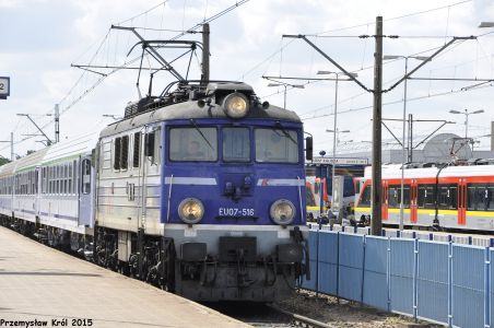 EU07-516 | Stacja Łódź Kaliska