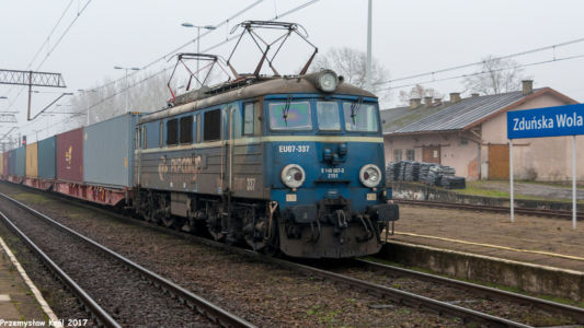 EU07-337 | Stacja Zduńska Wola Karsznice