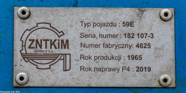 182 107-3 | Stacja Zduńska Wola Karsznice