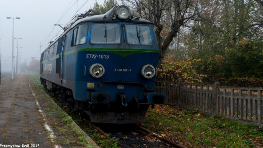 ET22-1013 | Stacja Zduńska Wola Karsznice Południowe