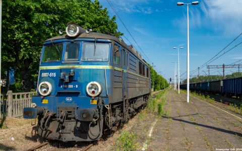 EU07-515 | Stacja Zduńska Wola Karsznice Południowe