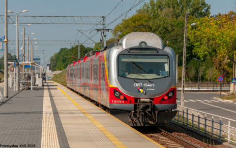 EN57-1044 | Przystanek Łódź Niciarniana