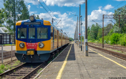 EN57-1019 | Stacja Wieluń Dąbrowa
