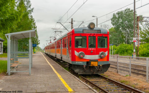 EN57-1278 | Stacja Wieluń Dąbrowa