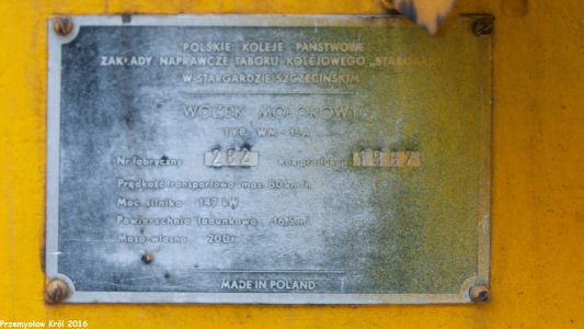 WM-15A Nr 282 | Stacja Herby Nowe
