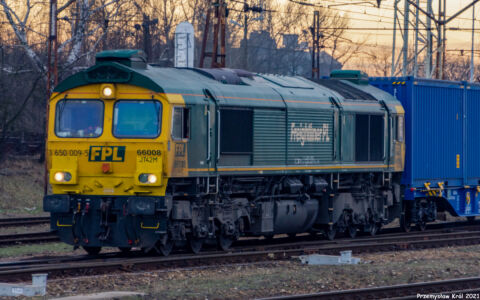 Class66-66008 | Stacja Piotrków Trybunalski Towarowy