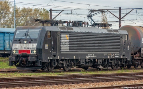 E189-802 ES64F4-802 | Stacja Piotrków Trybunalski Towarowy