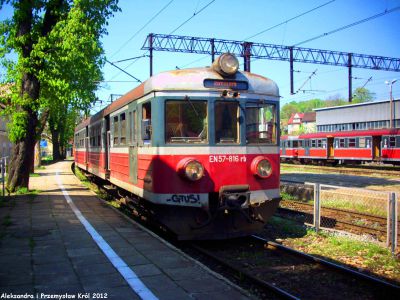 EN57-816 | Stacja Zwardoń