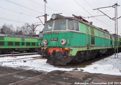 ET22-614 | Lokomotywownia Łódź Olechów Zakład Centralny PKP Cargo