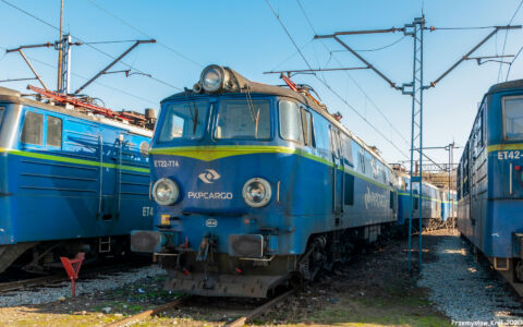 ET22-774 | Lokomotywownia Łódź Olechów Zakład Centralny PKP Cargo