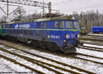 ET22-817 | Lokomotywownia Łódź Olechów Zakład Centralny PKP Cargo