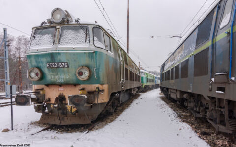 ET22-876 | Lokomotywownia Łódź Olechów Zakład Centralny PKP Cargo