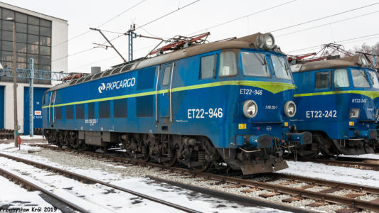 ET22-946 | Lokomotywownia Łódź Olechów Zakład Centralny PKP Cargo