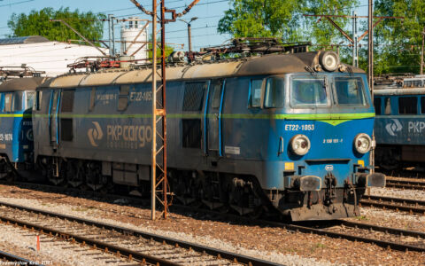 ET22-1053 | Lokomotywownia Łódź Olechów Zakład Centralny PKP Cargo