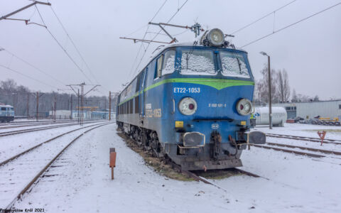 ET22-1053 | Lokomotywownia Łódź Olechów Zakład Centralny PKP Cargo