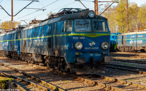 ET22-1054 | Lokomotywownia Łódź Olechów Zakład Centralny PKP Cargo