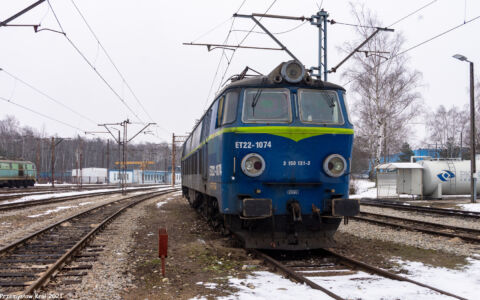 ET22-1074 | Lokomotywownia Łódź Olechów Zakład Centralny PKP Cargo