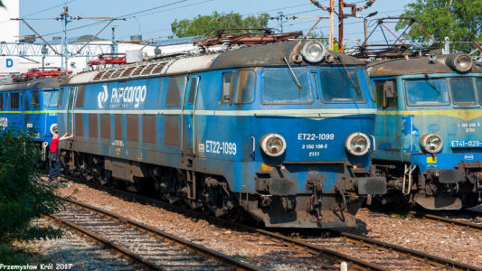 ET22-1099 | Lokomotywownia Łódź Olechów Zakład Centralny PKP Cargo