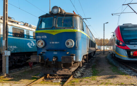 ET22-1178 | Lokomotywownia Łódź Olechów Zakład Centralny PKP Cargo