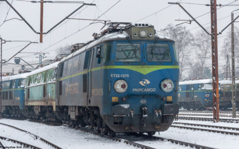 ET22-1215 | Lokomotywownia Łódź Olechów Zakład Centralny PKP Cargo