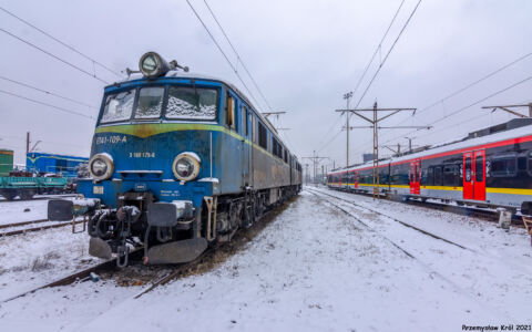 ET41-109 | Lokomotywownia Łódź Olechów Zakład Centralny PKP Cargo