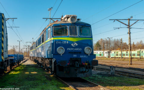 ET41-138 | Lokomotywownia Łódź Olechów Zakład Centralny PKP Cargo