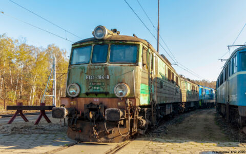 ET41-184 | Lokomotywownia Łódź Olechów Zakład Centralny PKP Cargo