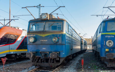 ET42-023 | Lokomotywownia Łódź Olechów Zakład Centralny PKP Cargo