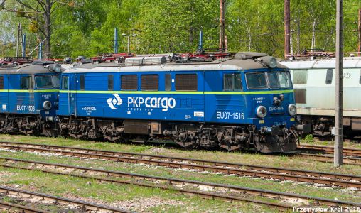EU07-1516 | Lokomotywownia Łódź Olechów Zakład Centralny PKP Cargo