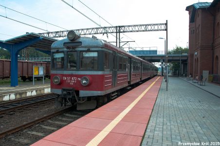 EN57-872 | Stacja Kępno