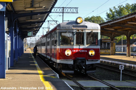 EN57-1284 | Stacja Toruń Wschodni