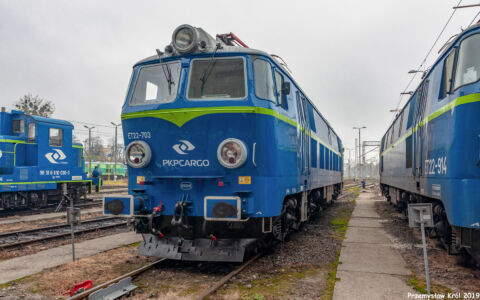 ET22-703 | Lokomotywownia PKP Cargo w Tarnowskich Górach