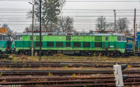 ET22-875 | Lokomotywownia PKP Cargo w Tarnowskich Górach