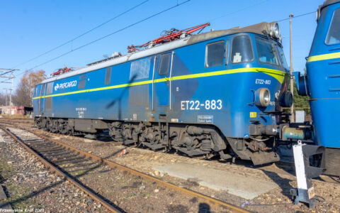 ET22-883 | Lokomotywownia PKP Cargo w Tarnowskich Górach