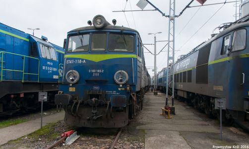 ET41-118 | Lokomotywownia PKP Cargo w Tarnowskich Górach