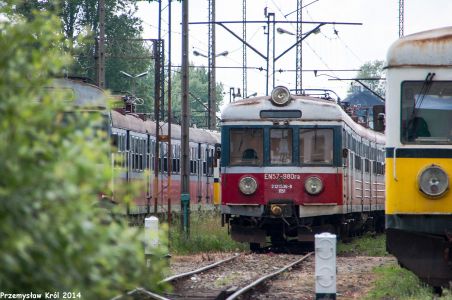 EN57-980 | Lokomotywownia, wagonownia i infrastruktura stacji Wrocław Główny