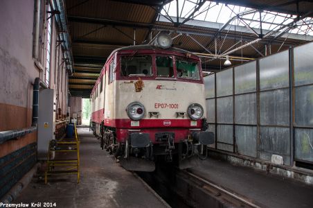 EP07-1001 | Lokomotywownia, wagonownia i infrastruktura stacji Wrocław Główny