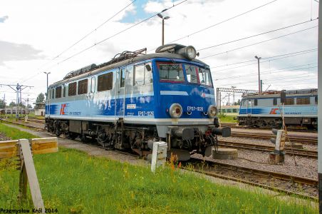 EP07-1026 | Lokomotywownia, wagonownia i infrastruktura stacji Wrocław Główny
