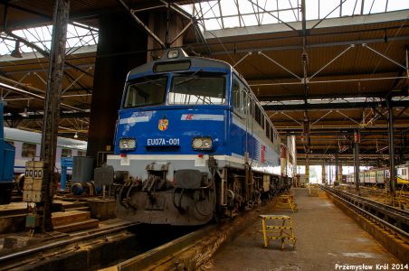 EU07A-001 | Lokomotywownia, wagonownia i infrastruktura stacji Wrocław Główny