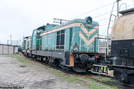 SM42-827 | Lokomotywownia PKP Cargo w Szczecinku