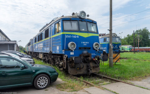 ET41-162 | Lokomotywownia PKP Cargo w Tarnowie